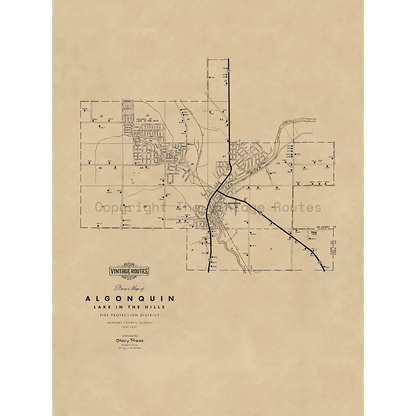 Algonquin / Lake in the Hills, IL 1957