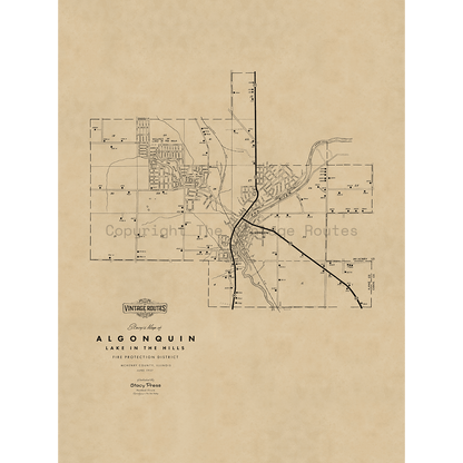 Algonquin / Lake in the Hills, IL 1957