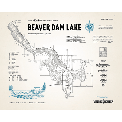 Beaver Dam Lake, Barron County, WI