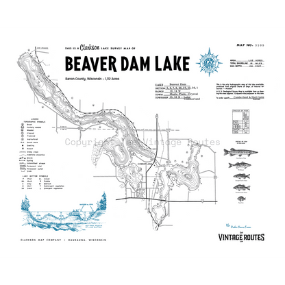 Beaver Dam Lake, Barron County, WI