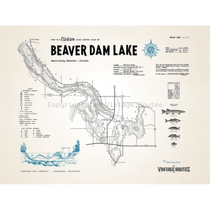 Beaver Dam Lake, Barron County, WI