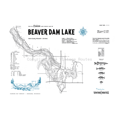 Beaver Dam Lake, Barron County, WI