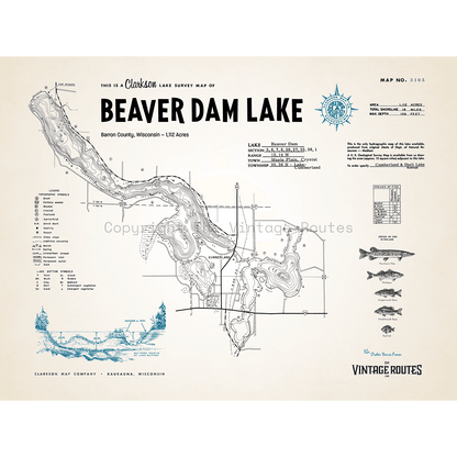 Beaver Dam Lake, Barron County, WI