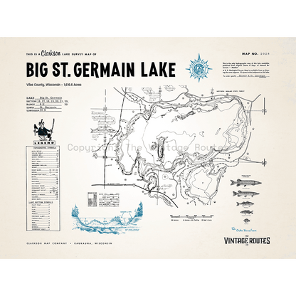 Big St. Germain Lake, Vilas County, WI