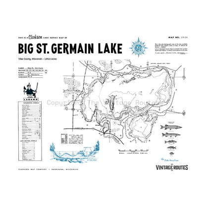 Big St. Germain Lake, Vilas County, WI