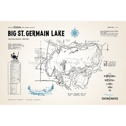 Big St. Germain Lake, Vilas County, WI