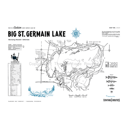 Big St. Germain Lake, Vilas County, WI
