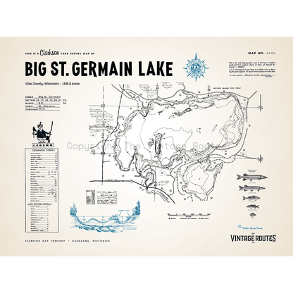 Big St. Germain Lake, Vilas County, WI