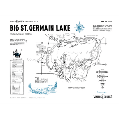 Big St. Germain Lake, Vilas County, WI