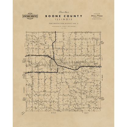 Boone County, IL 1956