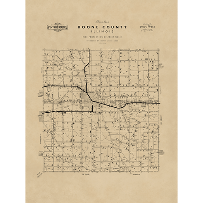 Boone County, IL 1956