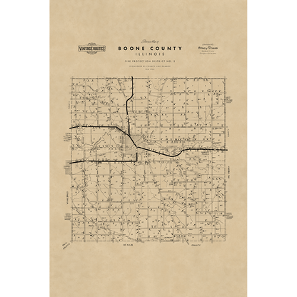 Boone County, IL 1956