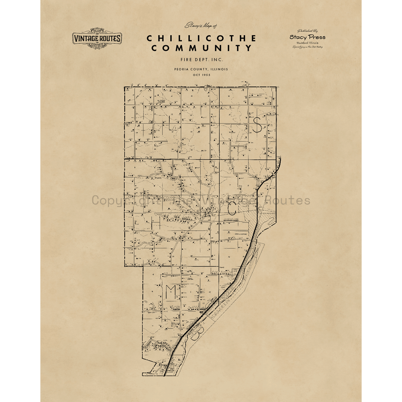 Chillicothe Community, IL 1955