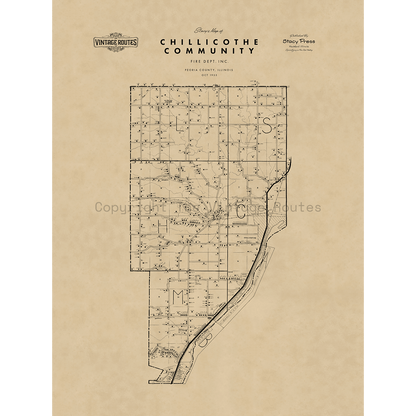 Chillicothe Community, IL 1955