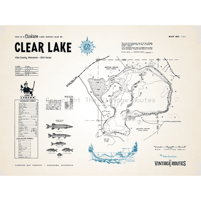 Clear Lake, Vilas County, WI