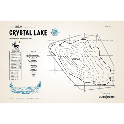 Crystal Lake, Marquette County, WI