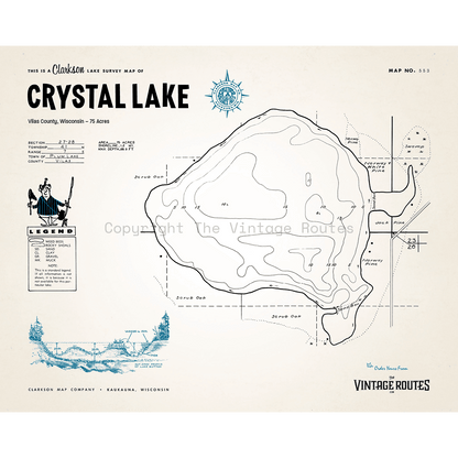Crystal Lake, Vilas County, WI