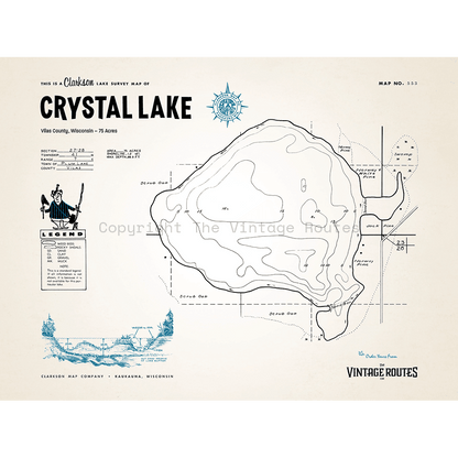 Crystal Lake, Vilas County, WI