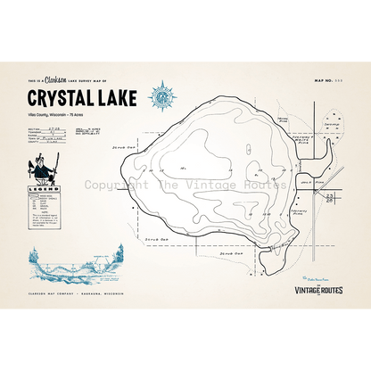 Crystal Lake, Vilas County, WI
