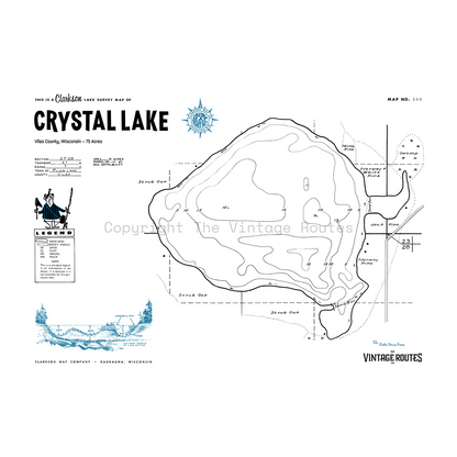 Crystal Lake, Vilas County, WI