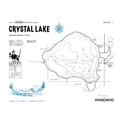 Crystal Lake, Vilas County, WI
