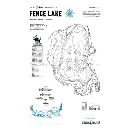Fence Lake, Vilas County, WI