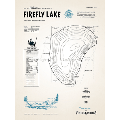 Firefly Lake, Vilas County, WI