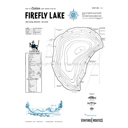 Firefly Lake, Vilas County, WI