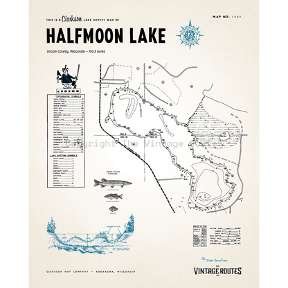 Halfmoon Lake, Lincoln County, WI