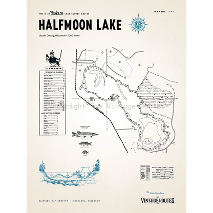 Halfmoon Lake, Lincoln County, WI