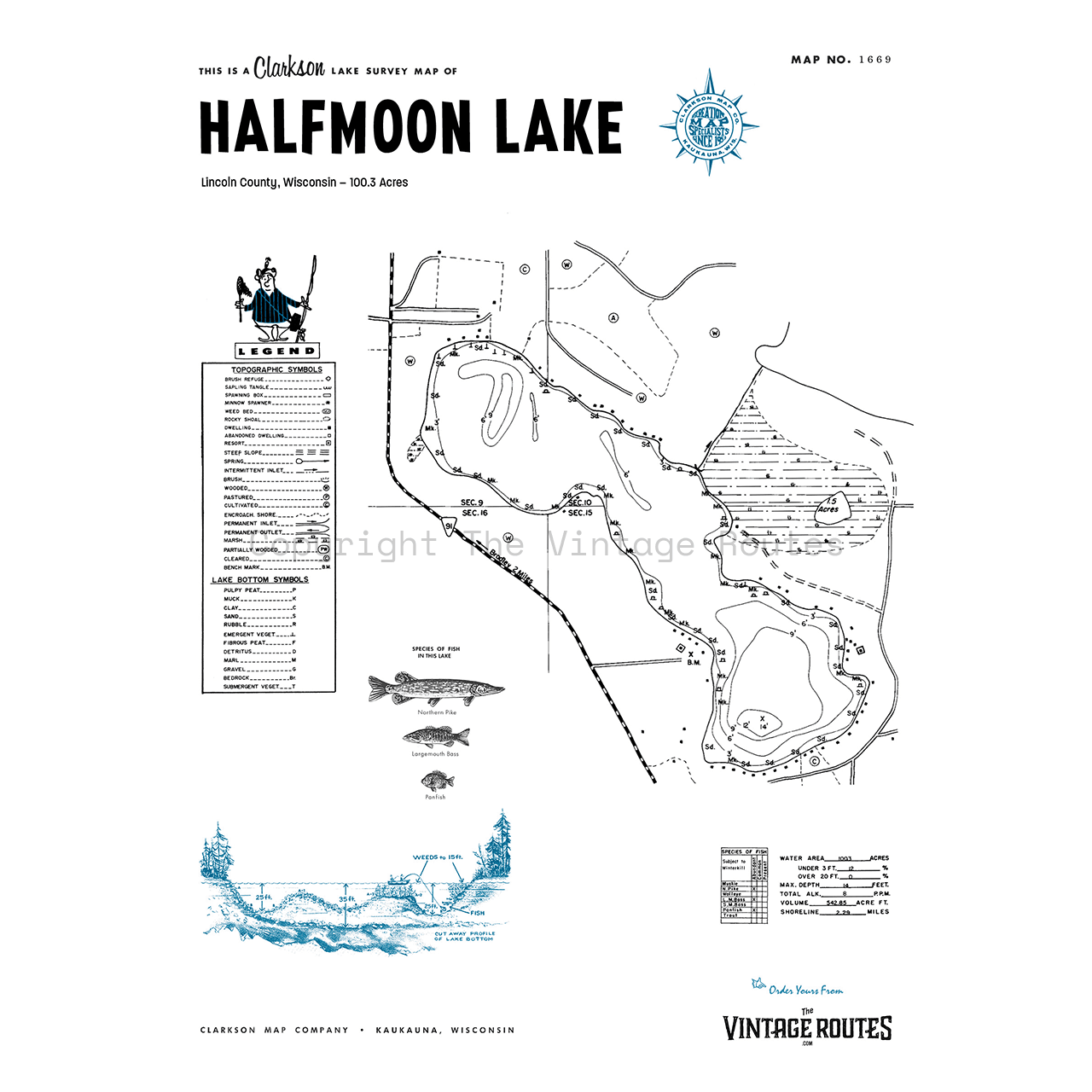 Halfmoon Lake, Lincoln County, WI