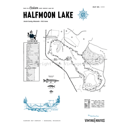 Halfmoon Lake, Lincoln County, WI