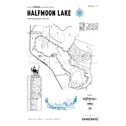 Halfmoon Lake, Lincoln County, WI