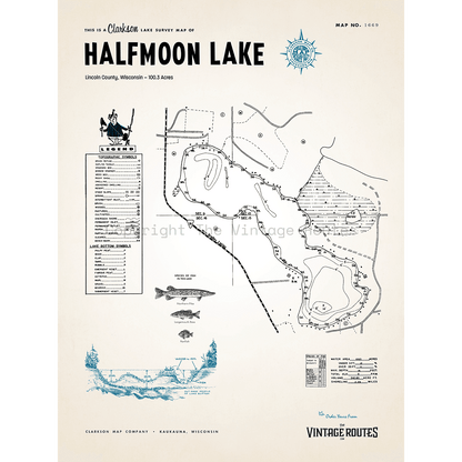 Halfmoon Lake, Lincoln County, WI