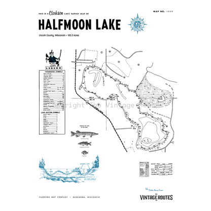 Halfmoon Lake, Lincoln County, WI