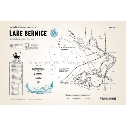 Lake Bernice, Fond du Lac County, WI