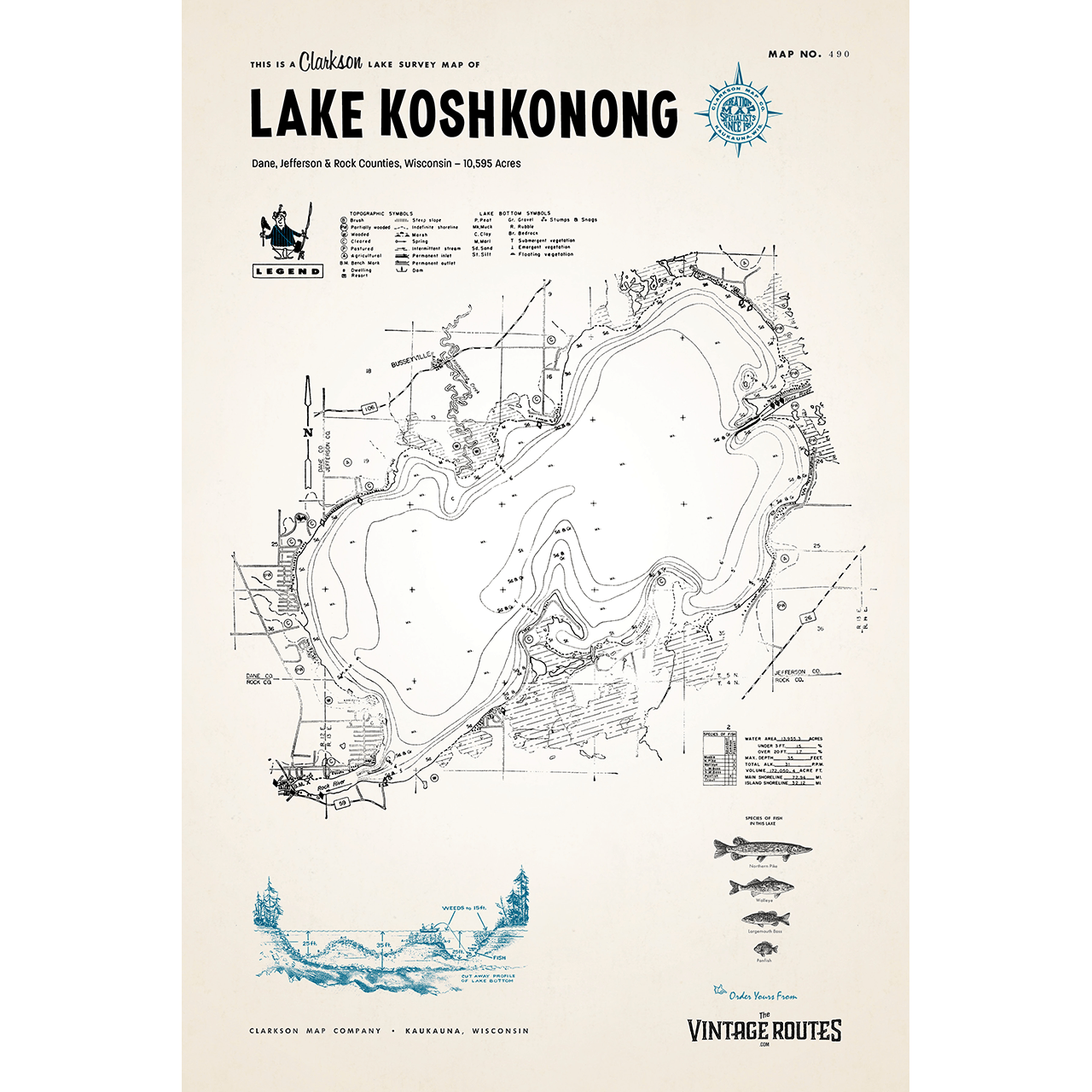 Lake Koshkonong, Dane County, WI