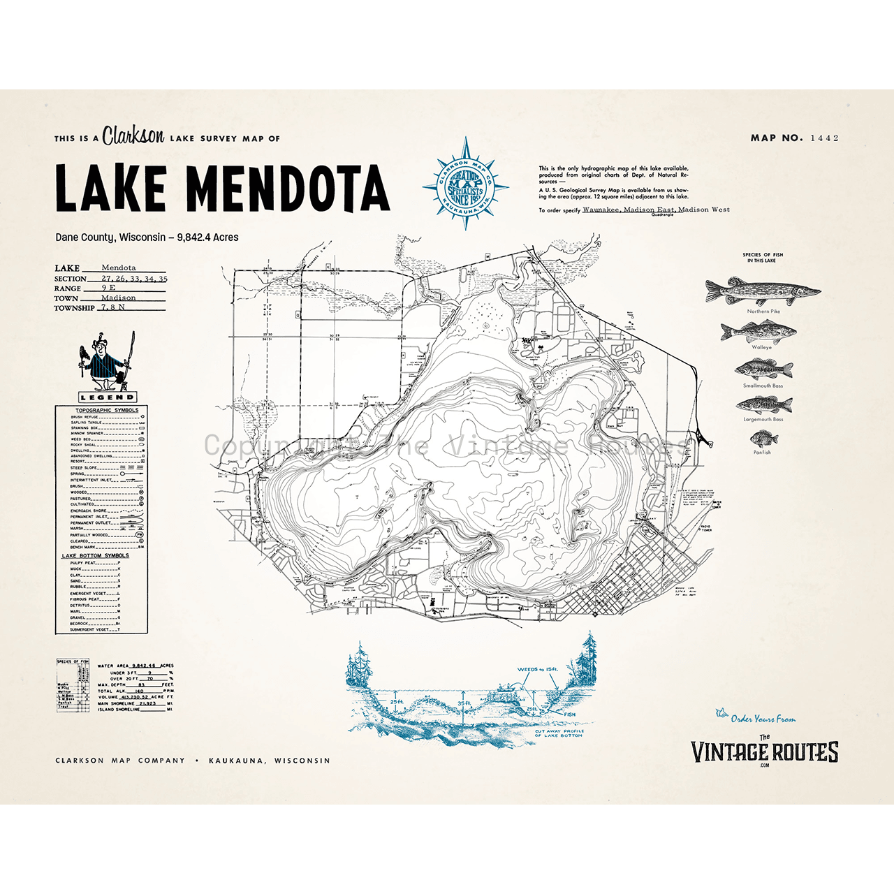 Lake Mendota, Dane County, WI