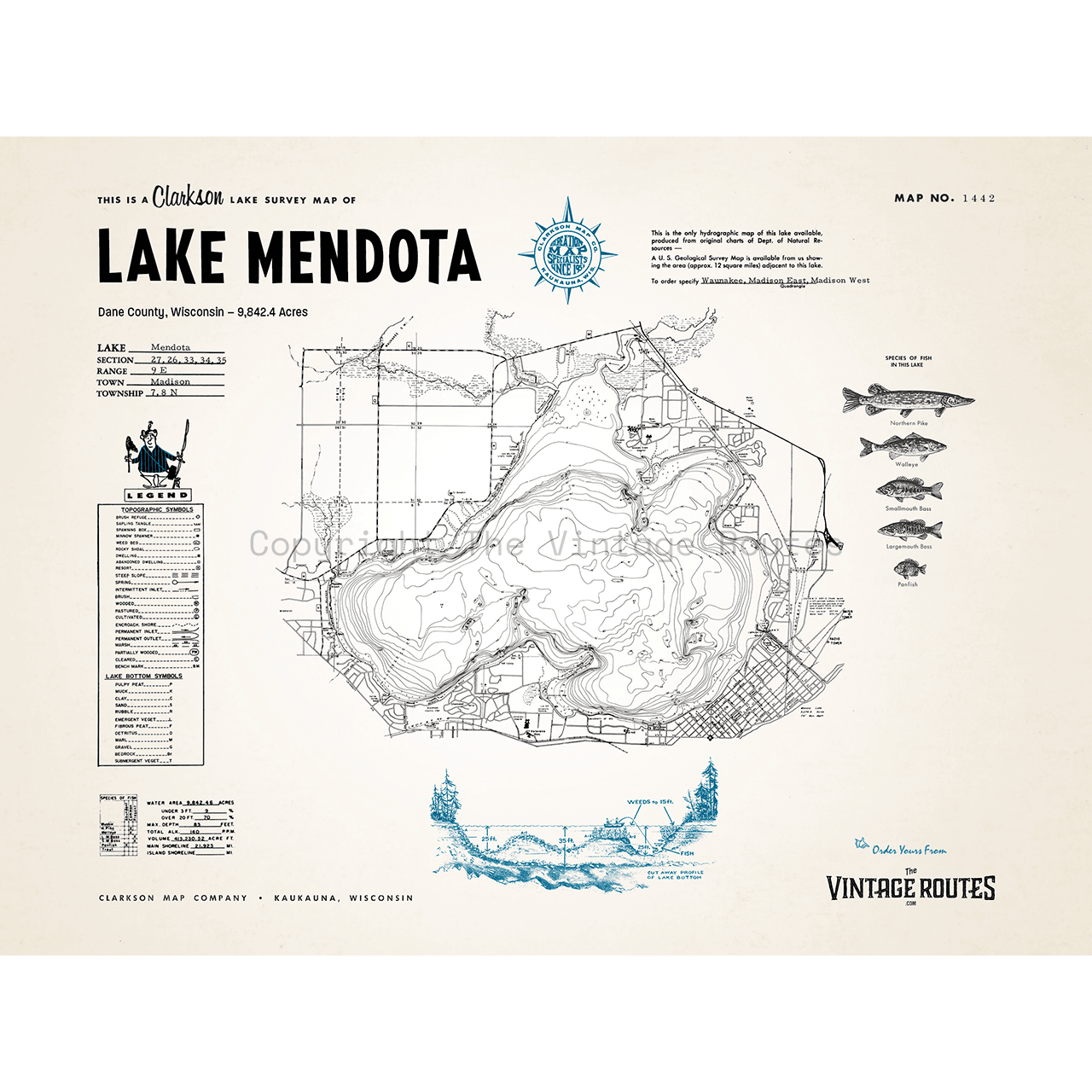 Lake Mendota, Dane County, WI