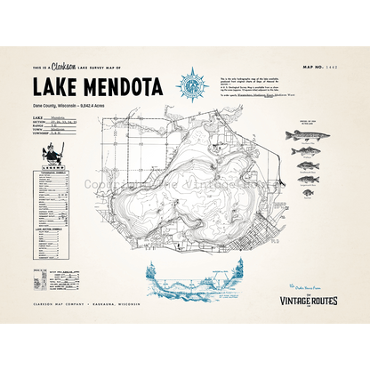 Lake Mendota, Dane County, WI