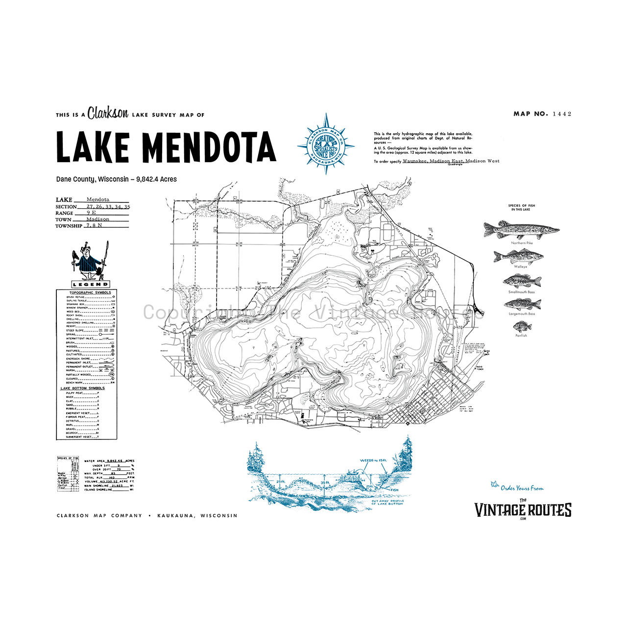 Lake Mendota, Dane County, WI