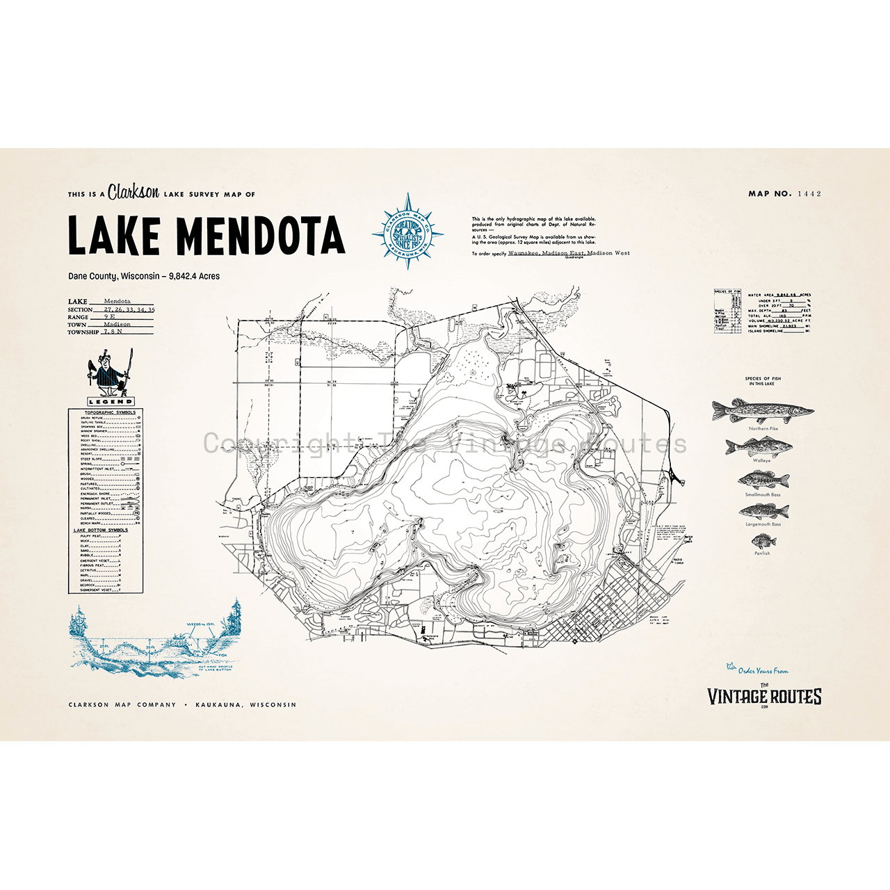Lake Mendota, Dane County, WI