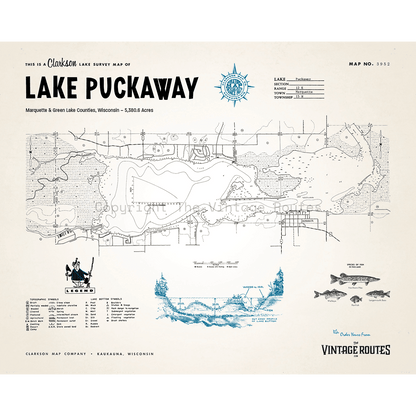 Lake Puckaway, Marquette County, WI