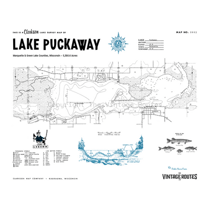 Lake Puckaway, Marquette County, WI