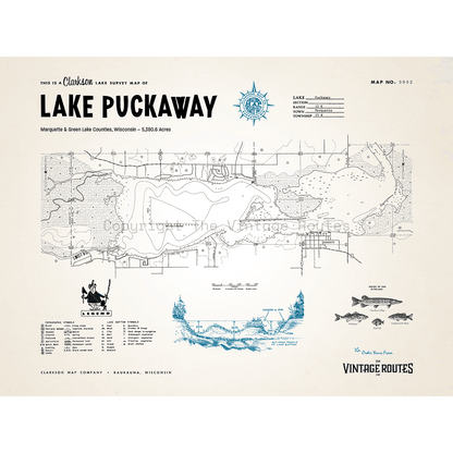 Lake Puckaway, Marquette County, WI