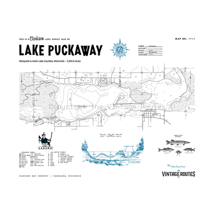 Lake Puckaway, Marquette County, WI