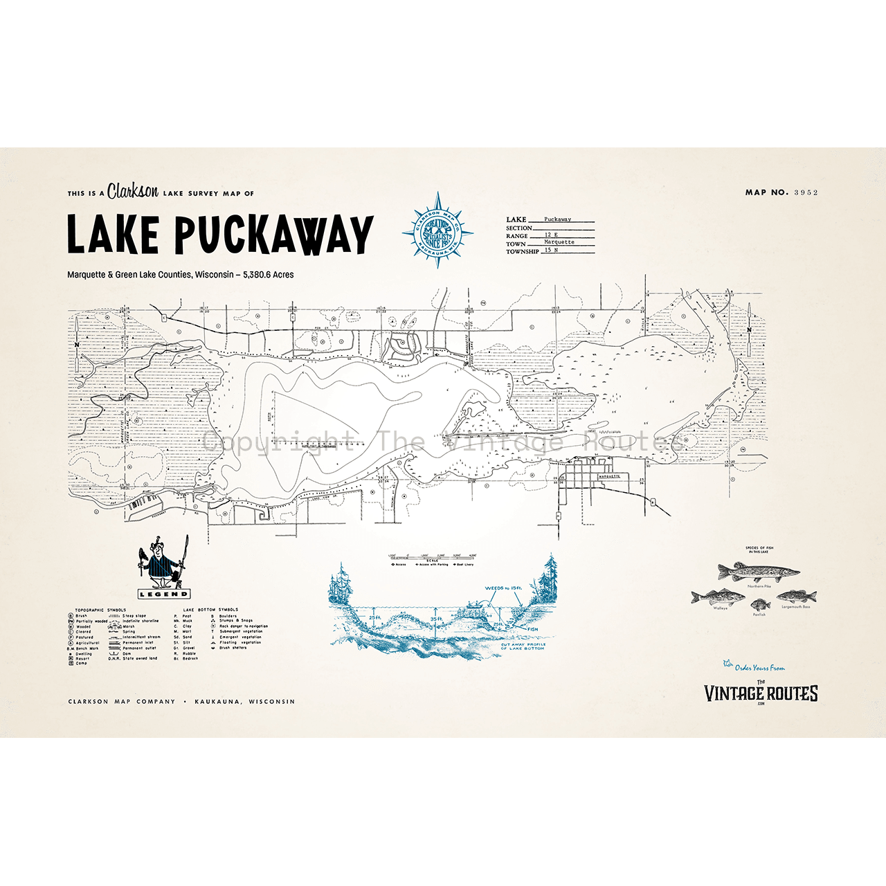Lake Puckaway, Marquette County, WI