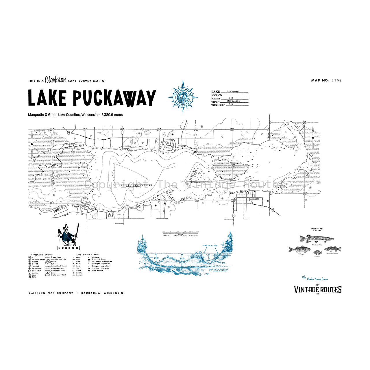 Lake Puckaway, Marquette County, WI
