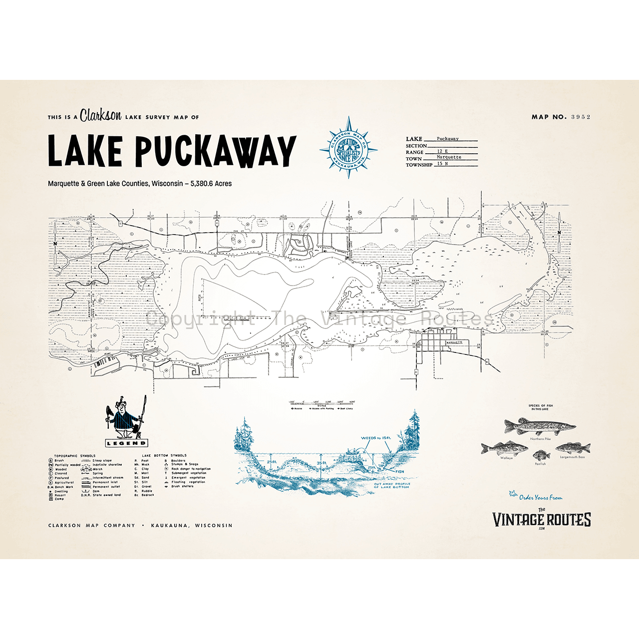 Lake Puckaway, Marquette County, WI
