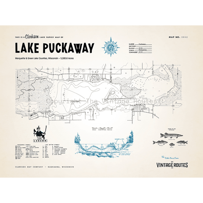 Lake Puckaway, Marquette County, WI